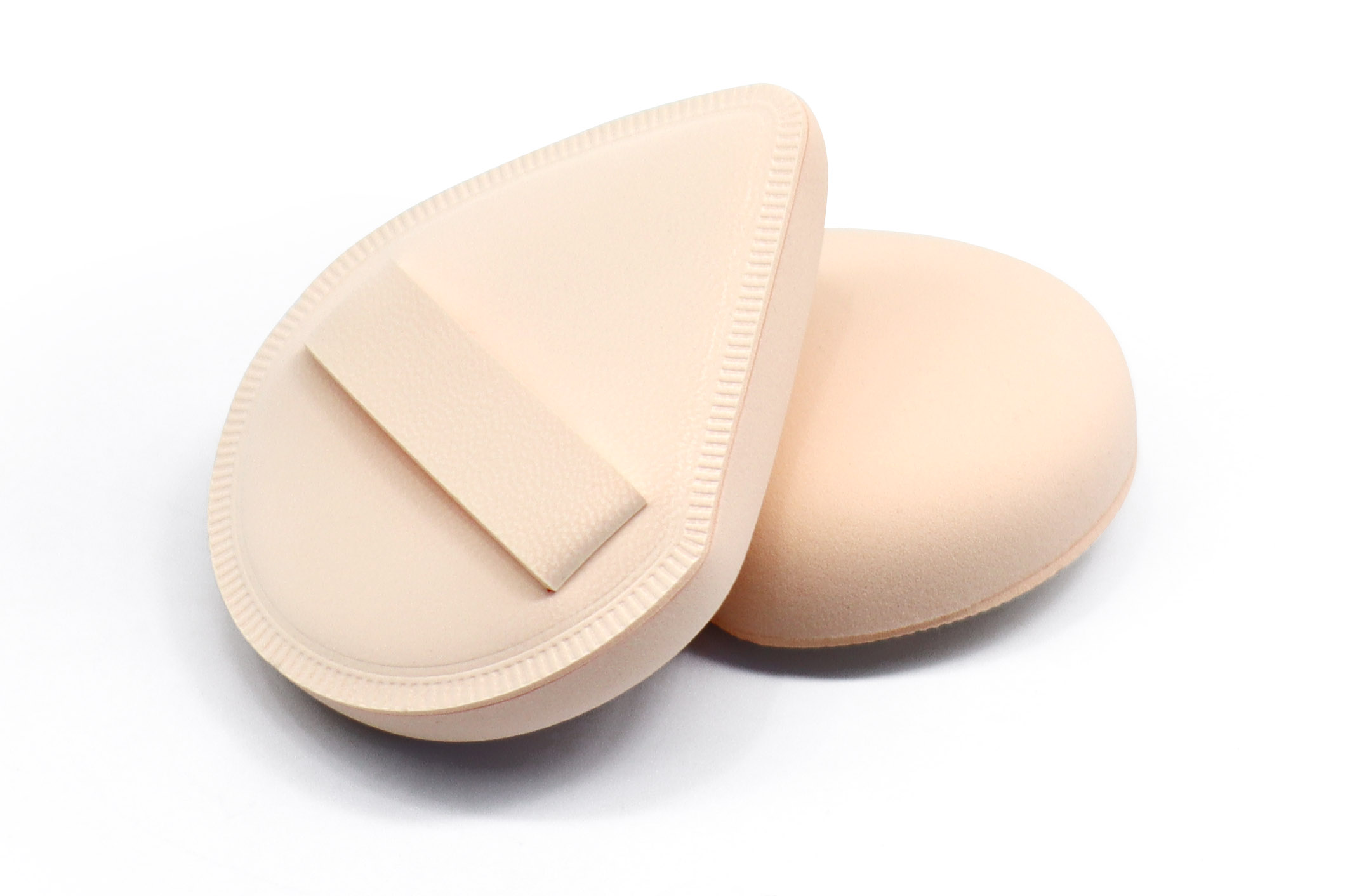 new leather slant egg marshmallow cushion puff.jpg